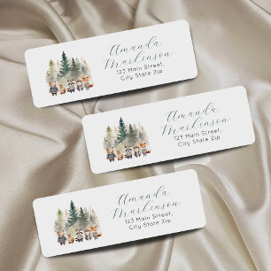 Budget Woodland Watercolor Baby Shower