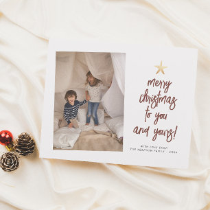 Budget You & Yours Boho 2 Photo Christmas Holiday