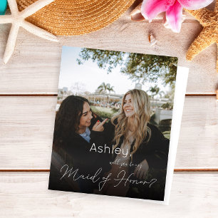 Budget Your Photo Will You Be My Maid of Honour?