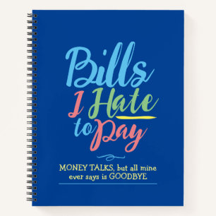 Budgeting Bill paying Daily Monthly Finance Notebook