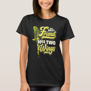 Budgie Best Friend Bird Owner Birding Birdwatching T-Shirt