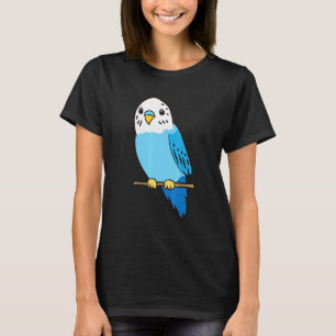 Budgie Bird Parakeet Cute Parakeet Blue T-Shirt