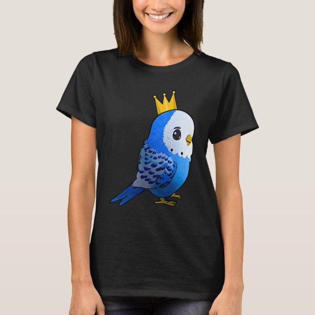 Budgie Bird Parakeet For Budgerigar Owner  6 T-Shirt (Front)