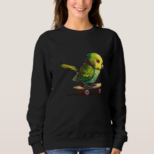 Budgie Bird Parakeet For Budgerigar Owner   Sweatshirt