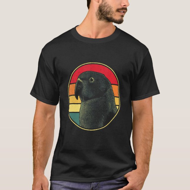 Budgie Bird Parakeet Parrot T-Shirt (Front)
