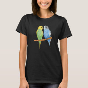 Budgie Birds Budgerigar Parakeet Owner Mum Women K T-Shirt