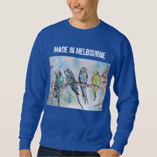Budgie Budgerigar Bird Made In Melbourne T Shirt