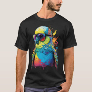 Budgie Budgerigar Parakeet Bird  4 T-Shirt
