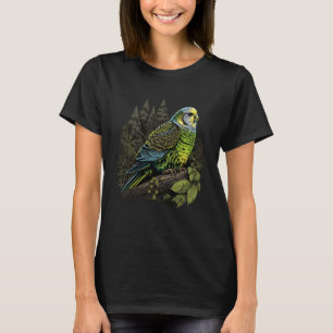 Budgie Budgerigar Parakeet Bird Nature Birdwatchin T-Shirt