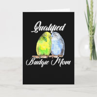 Budgie Budgie Sittet Mama Parrot