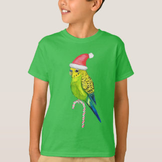 Budgie Christmas style T-Shirt