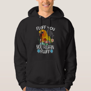 Budgie Colorful Cute Bird Meme Parrot Mom Dad Hoodie