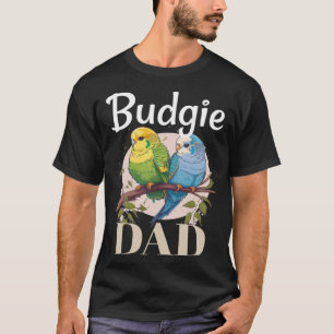 Budgie Dad Budgerigar Parakeet Bird Pullover Hoodi