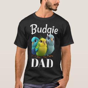 Budgie Dad Budgerigar Parakeet Bird Pullover Hoodi