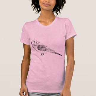Budgie Drawing T-Shirt