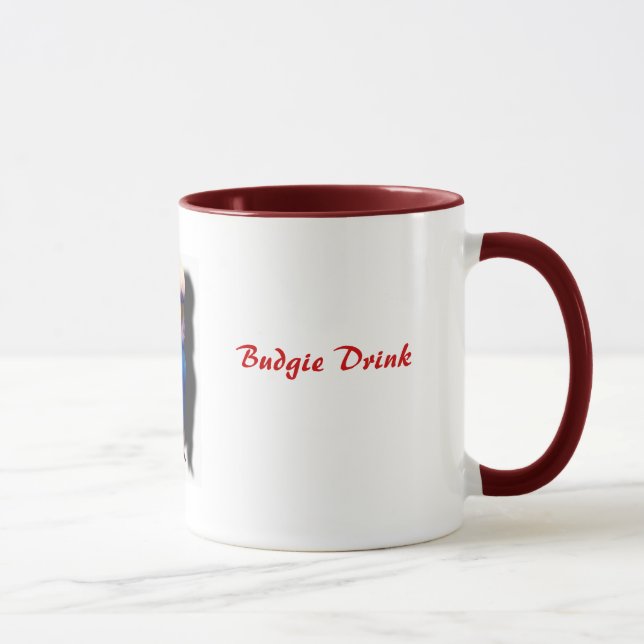 Budgie Drink Mug (Right)
