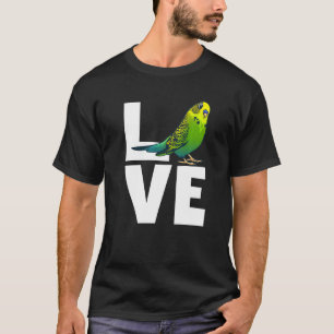 Budgie For Men Women Budgerigar Parrot Puffin Para T-Shirt