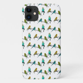 Budgie Frenzy iPhone 11 Case (choose colour)