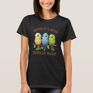 Budgie Mom Budgerigar Parakeet Bird Pullover Hoodi
