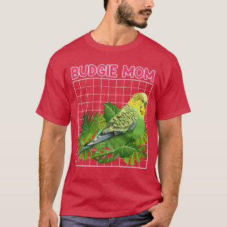 Budgie Mum Bird lover Aviary Birds Owner boy T-Shirt