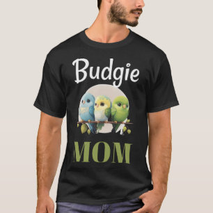 Budgie Mum Budgerigar Parakeet Bird Pullover Hoodi