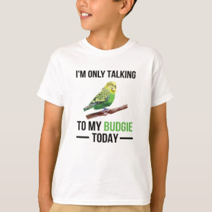Budgie Owner Budgie Lover Parakeet Bird Budgerigar T-Shirt