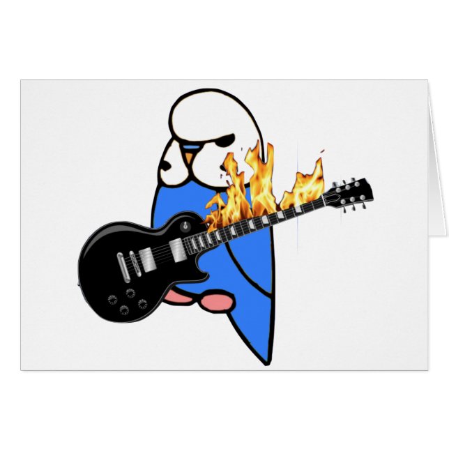 Budgie Rocks (Front Horizontal)