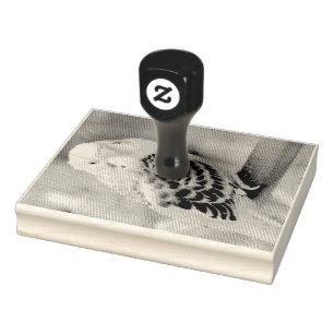 Budgie Rubber Stamp