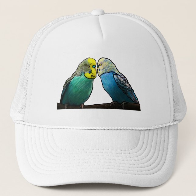 Budgie Trucker Hat (Front)