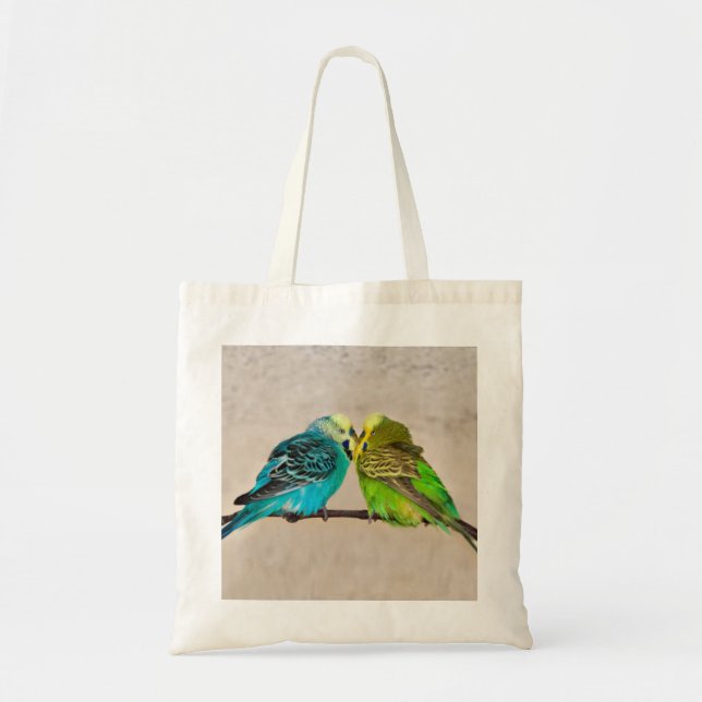 Budgies in Love Bag (Front)