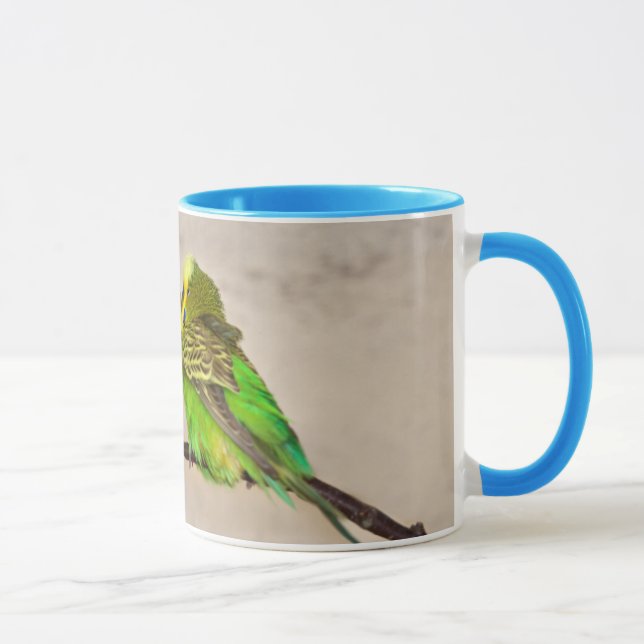 Budgies in Love Mug (Right)