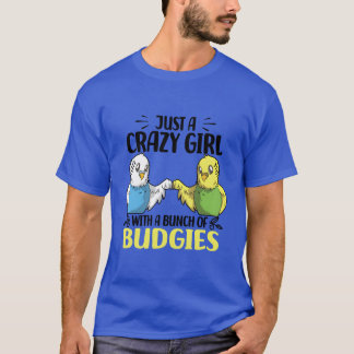Budgies Lovers Birds Pet Gift vintage T-Shirt