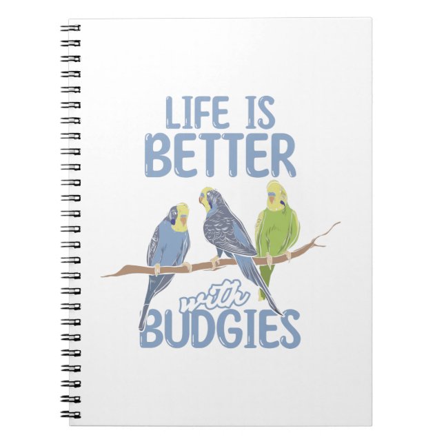 Budgies Notebook (Front)