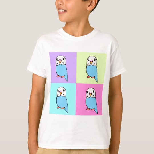 Budgies Pop Art T shirt