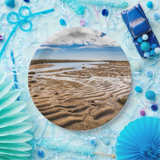 Budir Beach, Iceland Paper Plate (Party)