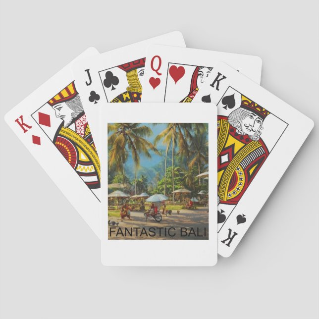 Budira - Playing Card Fantastic Bali (Back)