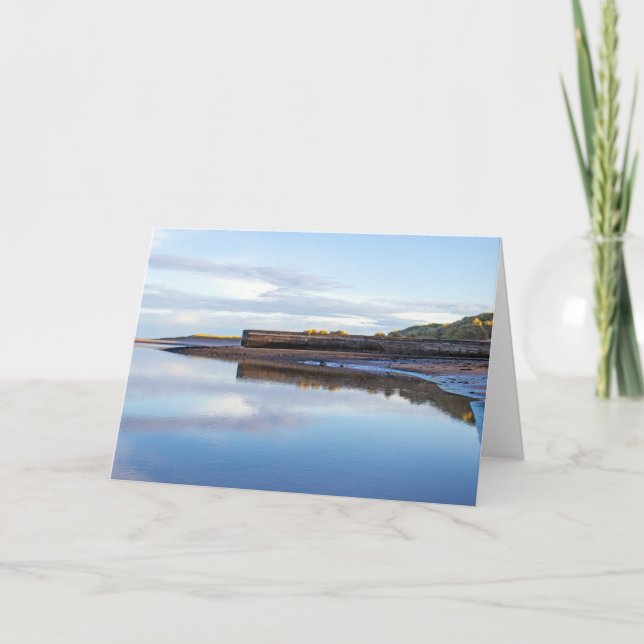 Budle Bay, Northumberland Card (Front)