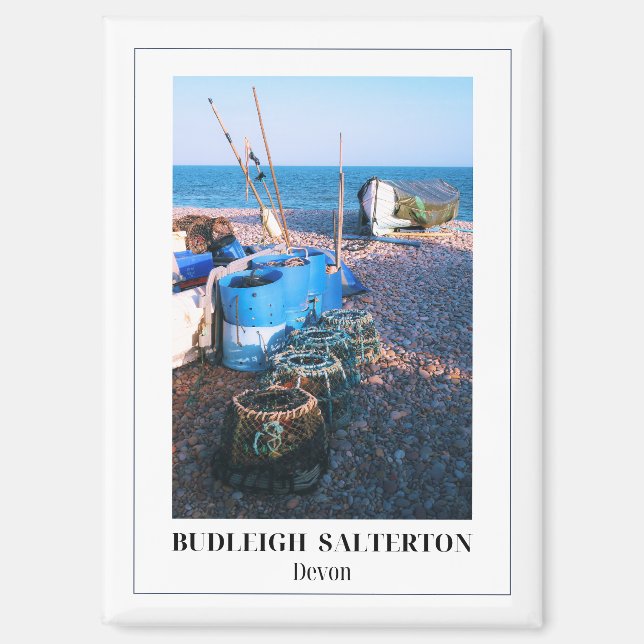 Budleigh Salterton, Devon, England Magnet (Front)