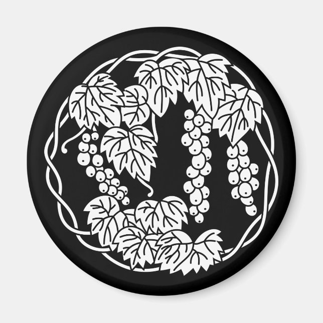 Budoumaru Magnet (Front)