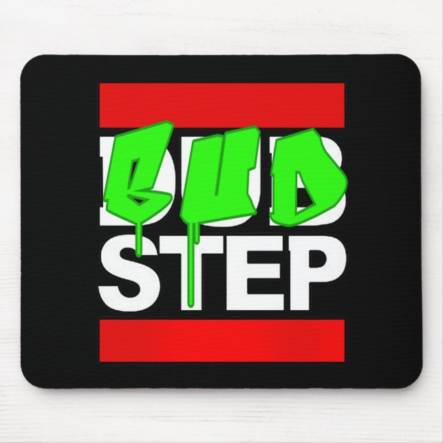 BUDSTEP Dubstep Mouse Mat (Front)