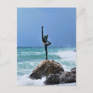 Budva ballerina Postcard