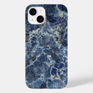 Bue Grey Black Marble & Beige Veins Case-Mate iPhone 14 Case
