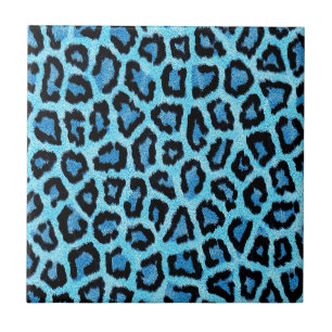Bue Trendy Leopard Pattern Tile