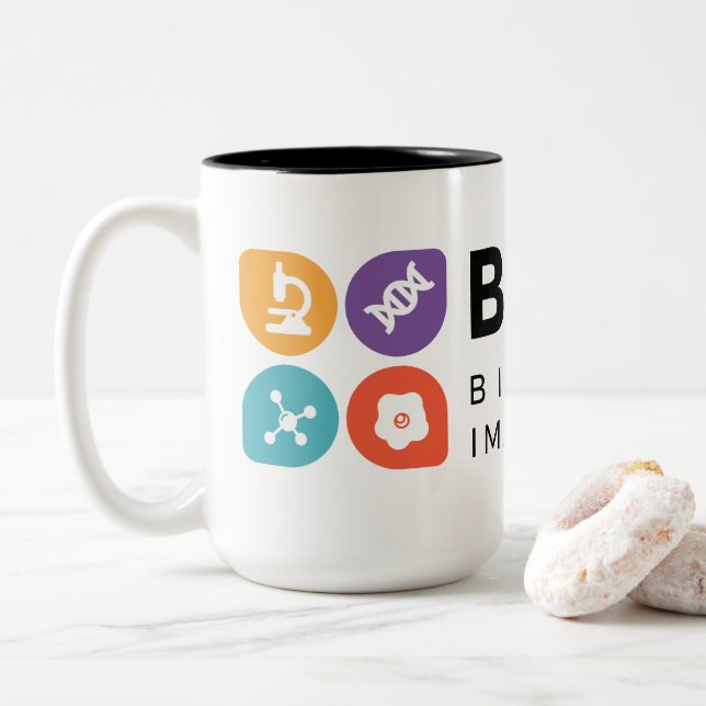 Buehler Biomedical Imaging Centre mug (With Donut)
