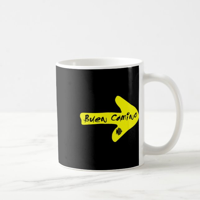 Buen Camino De Santiago Compostela Spain St James  Coffee Mug (Right)