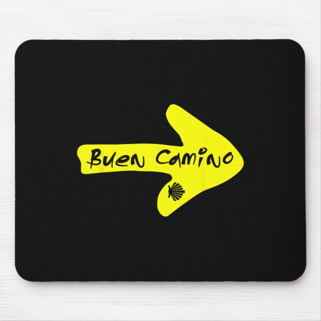 Buen Camino De Santiago Compostela Spain St James  Mouse Mat (Front)