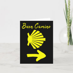 Buen Camino De Santiago De Compostela St. James Wa Card