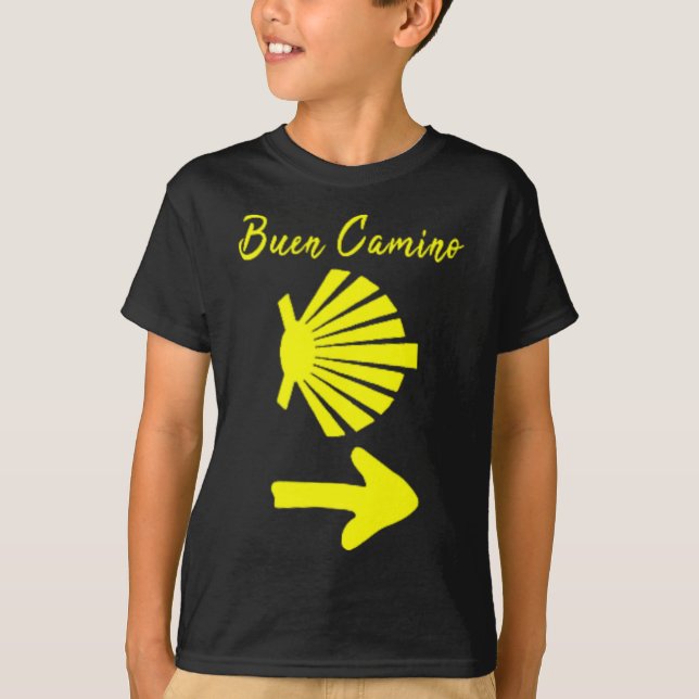 Buen Camino De Santiago De Compostela St. James Wa T-Shirt (Front)