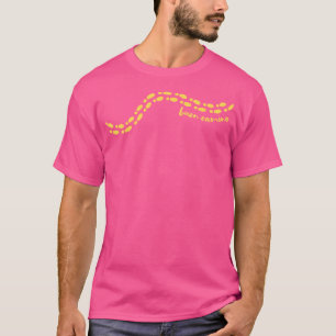 Buen Camino Greeting Minimalist Footprints T-Shirt