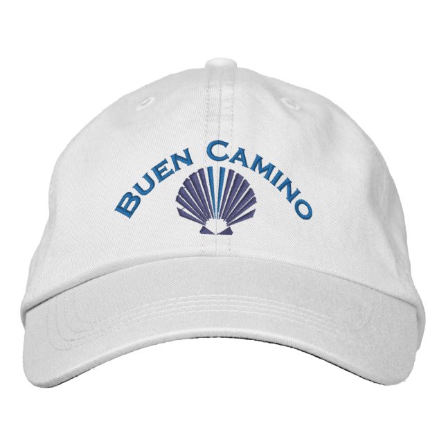 Buen Camino pilgrims Embroidered Hat (Front)